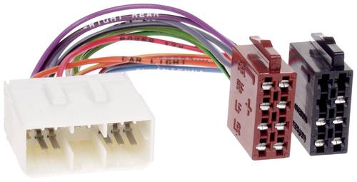 ACV 1141-02 ISO Radioadapterkabel Passend für (Auto-Marke): Hyundai, Mitsubishi, Ssangyong von ACV