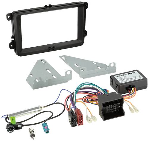 ACV 621320-30-01 Autoradio Einbaublende DoppelDIN Passend für (Auto-Marke): Seat, Skoda, Volkswagen von ACV