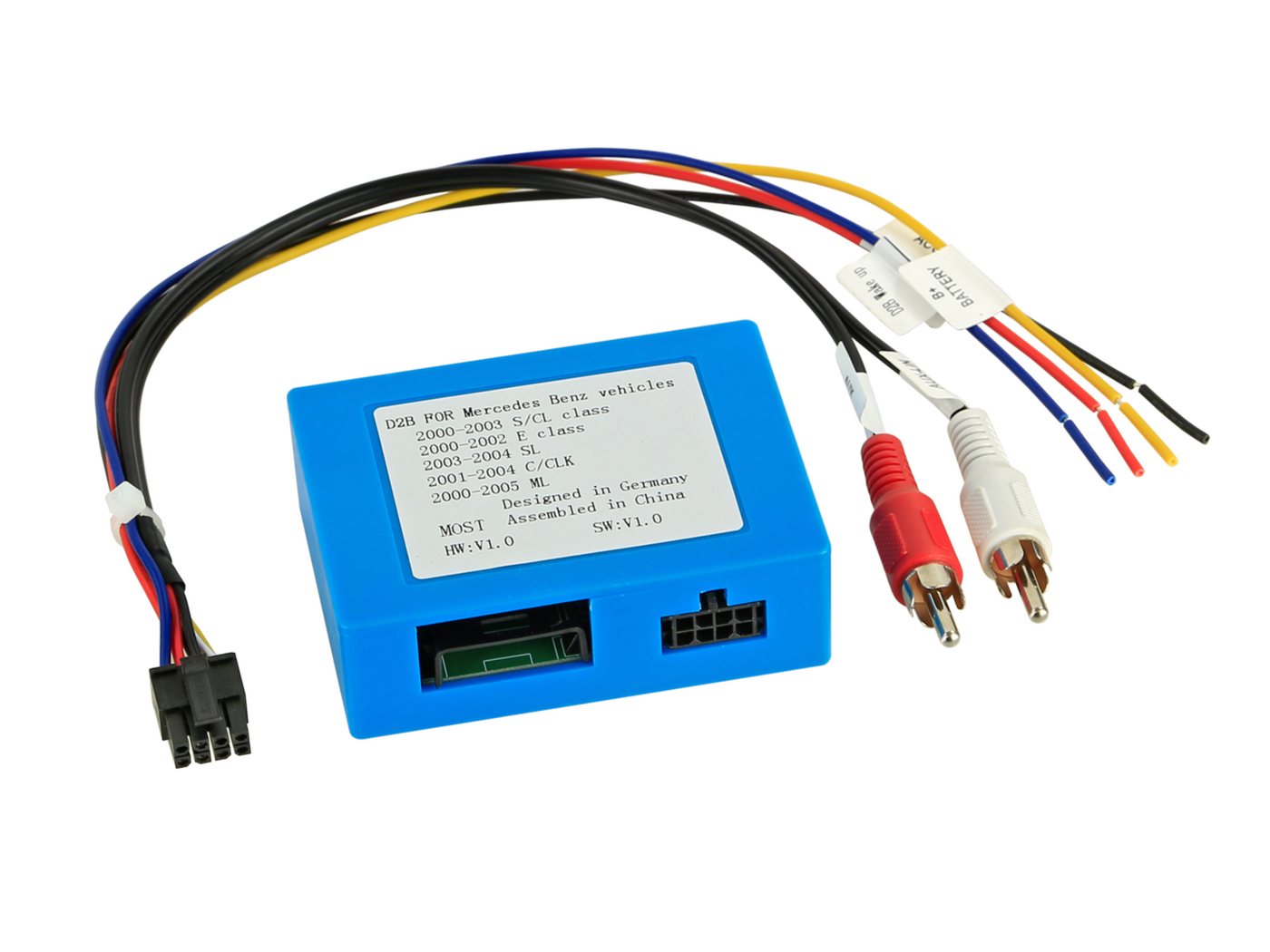 ACV ACV 13-1190-55 Aktivsystemadapter für Mercedes mit D2B Adapter ACV ACV 13-1190-55 Aktivsystemadapter für Mercedes mit D2B Adapter von ACV