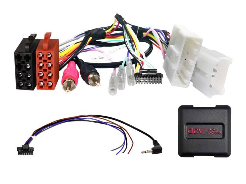 ACV Lenkradfernbedienung für Citroen/Peugeot/Toyota 10Pin/28Pin Multilead Autoradio von ACV