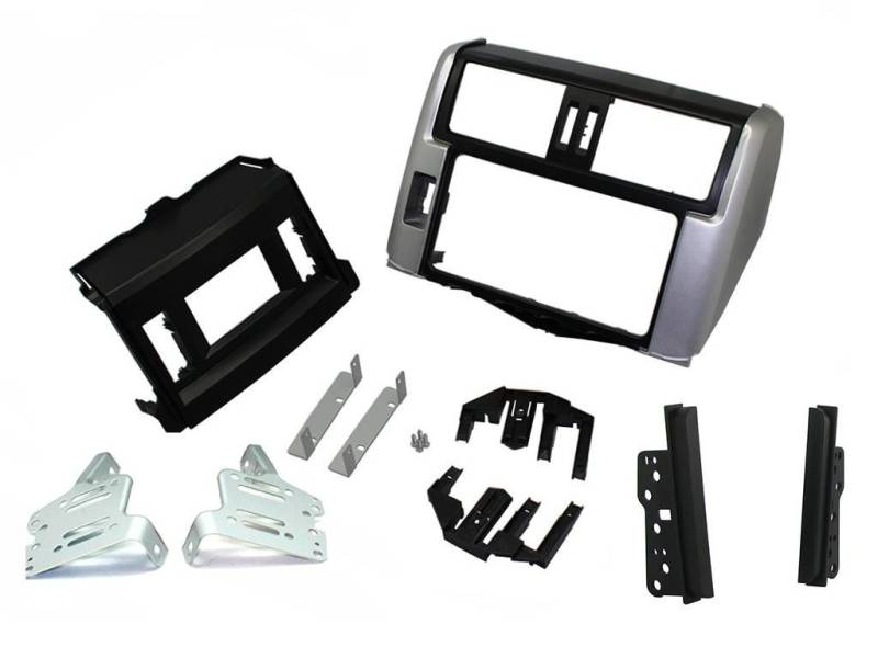 ACV Radioblende 2-DIN Toyota Landcruiser 150 LHD Modelle Autoradio von ACV