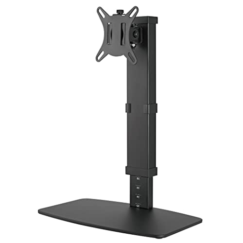 TV Monitor Tischständer, Glasfuß, 23-55 Zoll, 58-140cm, 40kg von ADAKAT