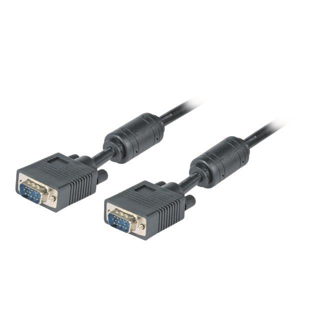 Monitorkabel VGA/SVGA K5326SW.5 HD15S/HD15S schwarz 5m von ADALBERT ZAJADACZ GMBH & CO.KG