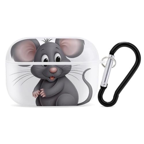AirPods Pro & Pro 2 Case Cover Grau Tiere Schutzhülle mit Schlüsselanhänger Front LED Sichtbar für Frauen Männer AirPods Pro & Pro 2 Case Cover Grau Tiere Schutzhülle mit Schlüsselanhänger Front LED Sichtbar für Frauen Männer von ADASGHBY