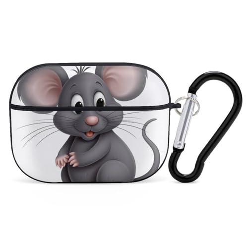 AirPods Pro & Pro 2 Case Cover Grau Tiere Schutzhülle mit Schlüsselanhänger Front LED Sichtbar für Frauen Männer AirPods Pro & Pro 2 Case Cover Grau Tiere Schutzhülle mit Schlüsselanhänger Front LED Sichtbar für Frauen Männer von ADASGHBY