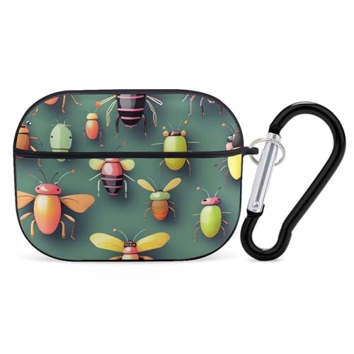 AirPods Pro & Pro 2 Case Cover Insect Atlas Schutzhülle mit Schlüsselanhänger Front LED Sichtbar für Damen Herren AirPods Pro & Pro 2 Case Cover Insect Atlas Schutzhülle mit Schlüsselanhänger Front LED Sichtbar für Damen Herren von ADASGHBY