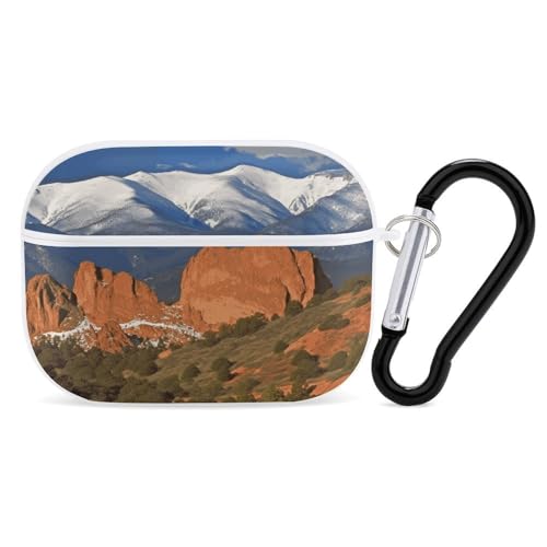 AirPods Pro & Pro 2 Hülle Cover Pikes Peak Colorado Schutzhülle mit Schlüsselanhänger Front LED Sichtbar für Damen Herren AirPods Pro & Pro 2 Hülle Cover Pikes Peak Colorado Schutzhülle mit Schlüsselanhänger Front LED Sichtbar für Damen Herren von ADASGHBY