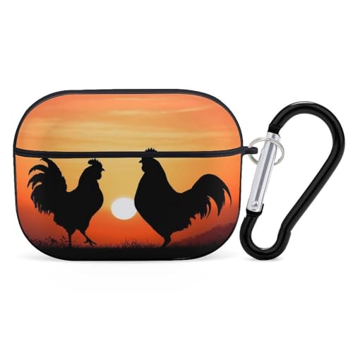 AirPods Pro & Pro 2 Hülle Cover Tier Hühner Schutzhülle mit Schlüsselanhänger Front LED Sichtbar für Frauen Männer AirPods Pro & Pro 2 Hülle Cover Tier Hühner Schutzhülle mit Schlüsselanhänger Front LED Sichtbar für Frauen Männer von ADASGHBY