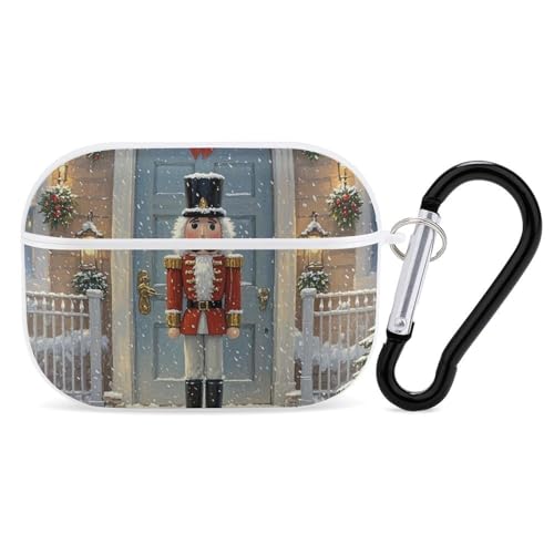 AirPods Pro & Pro 2 Hülle Cover Vintage Nussknacker Schutzhülle mit Schlüsselanhänger Front LED Sichtbar für Damen Herren AirPods Pro & Pro 2 Hülle Cover Vintage Nussknacker Schutzhülle mit Schlüsselanhänger Front LED Sichtbar für Damen Herren von ADASGHBY