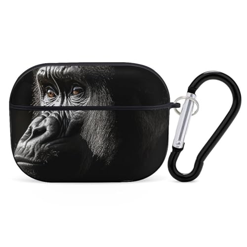 AirPods Pro & Pro 2 Schutzhülle, Gorilla-Schutzhülle für Erwachsene, mit Schlüsselanhänger, Front-LED, sichtbar für Damen und Herren AirPods Pro & Pro 2 Schutzhülle, Gorilla-Schutzhülle für Erwachsene, mit Schlüsselanhänger, Front-LED, sichtbar für Damen und Herren von ADASGHBY
