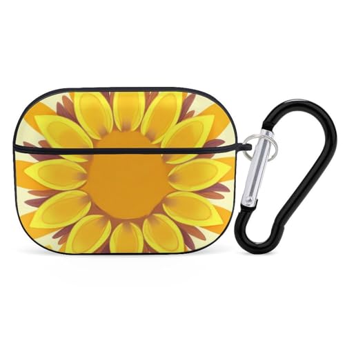 AirPods Pro & Pro 2 Schutzhülle Sonnenblume Schönheit Schutzhülle mit Schlüsselanhänger Front LED sichtbar für Damen Herren AirPods Pro & Pro 2 Schutzhülle Sonnenblume Schönheit Schutzhülle mit Schlüsselanhänger Front LED sichtbar für Damen Herren von ADASGHBY