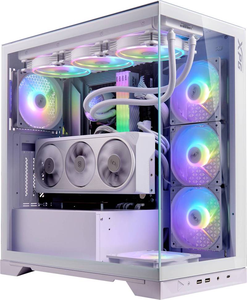 Geh XPG INVADER X (Case only)     (ATX)  Midi Tower     weiß retail von ADATA XPG
