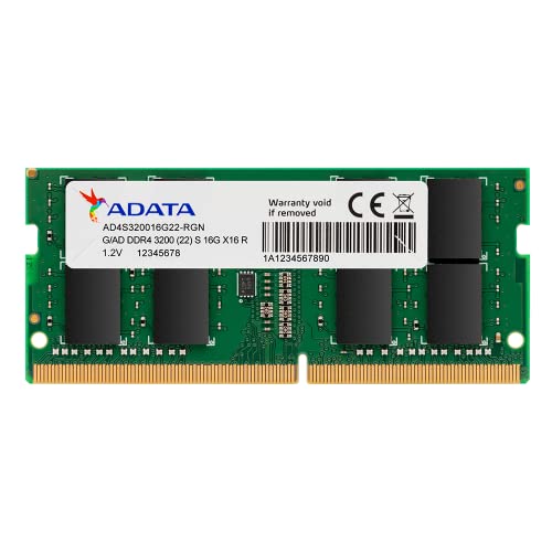 ADATA AD4S32008G22-SGN Memory Module 8 GB 1 x 8 GB DDR4 3200 MHz von ADATA