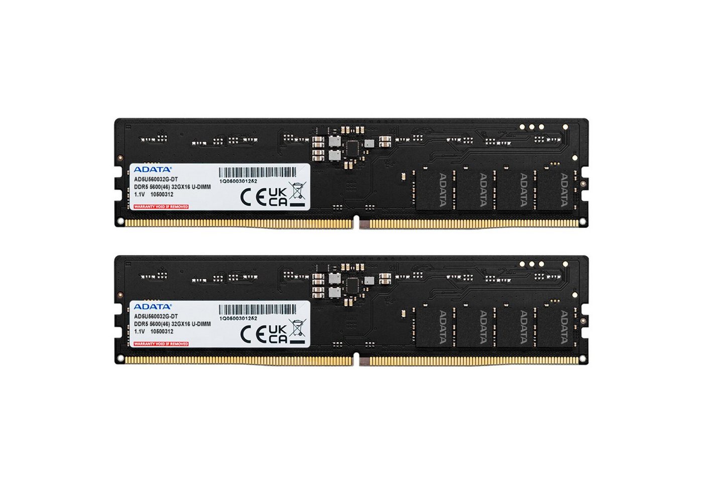 ADATA ADATA DIMM 64 GB DDR5-5600 (2x 32 GB) Dual-Kit, Arbeitsspeicher von ADATA