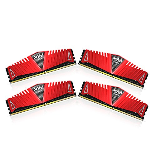 ADATA AX4U300038G16-QRZ Z1 DDR4 3000MHz (PC4-24000) CL16 32GB (8GBx4) Arbeitsspeicher rot von ADATA