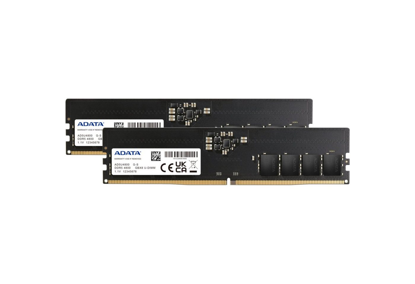 ADATA ADATA DIMM 64 GB DDR5-4800 (2x 32 GB) Dual-Kit, Arbeitsspeicher von ADATA