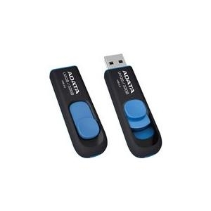 ADATA DashDrive UV128 - USB-Flash-Laufwerk - 32GB - USB3.0 - Schwarz/Blau (AUV128-32G-RBE) von ADATA