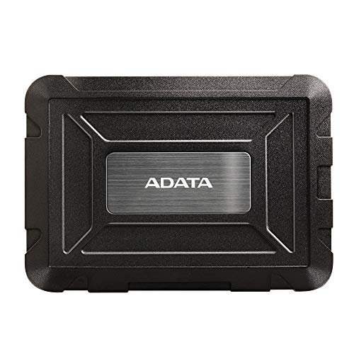 ADATA ED600 - externes Gehäuse für SATA-Festplatten mit USB 3.2 Gen.1, IP54, Wasser- und Staub- und stoßfest, schwarz ADATA ED600 - externes Gehäuse für SATA-Festplatten mit USB 3.2 Gen.1, IP54, Wasser- und Staub- und stoßfest, schwarz von ADATA