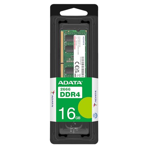 ADATA Premier 16GB, DDR4, 2666MHz (PC4-21300), CL19, SODIMM Memory, 1024x8 von ADATA