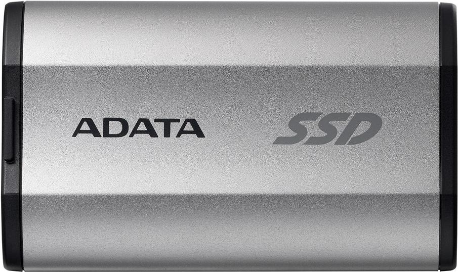 ADATA SD810 - 500 GB - USB Typ-C - USB 3.2 Gen 2x2 - 2000 MB/s - Schwarz - Silber (SD810-500G-CSG) von ADATA