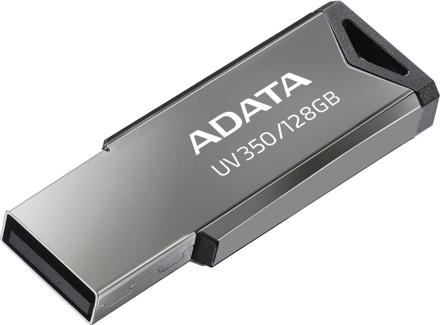 ADATA UV350 - USB-Flash-Laufwerk - 128 GB - USB 3.2 Gen 1 - Silber von ADATA
