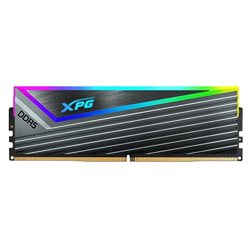 ADATA XPG Caster RGB DDR5 6400MHz 16GB (1x16GB) CL40-40-40 PCS-51200 UDIMM 288-Pins Desktop SDRAM Memory RAM Kit (AX5U6400C4016G-DCCARGY) von ADATA