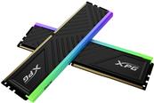 ADATA XPG DIMM DDR4 16 GB 3600 MHz CL18 RGB GAMMIX D35 Speicher, Dual Tray (AX4U360016G18I-DTBKD35G) von ADATA