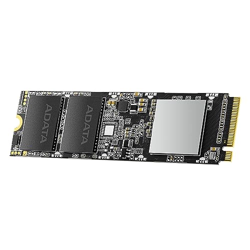 ADATA XPG SX8100 3D NAND NVMe Gen3x4 PCIe M.2 2280 Solid State Drive R/W 3500/3000MB/s SSD 256GB, schwarz von ADATA