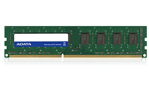 ADATA addu160022g11-s 2 GB DDR3 1600 MHz Modul Speicher- – Module Arbeitsspeicher (2 GB, 1 x 2 GB, DDR3, 1600 MHz, 240-pin DIMM, grün) von ADATA