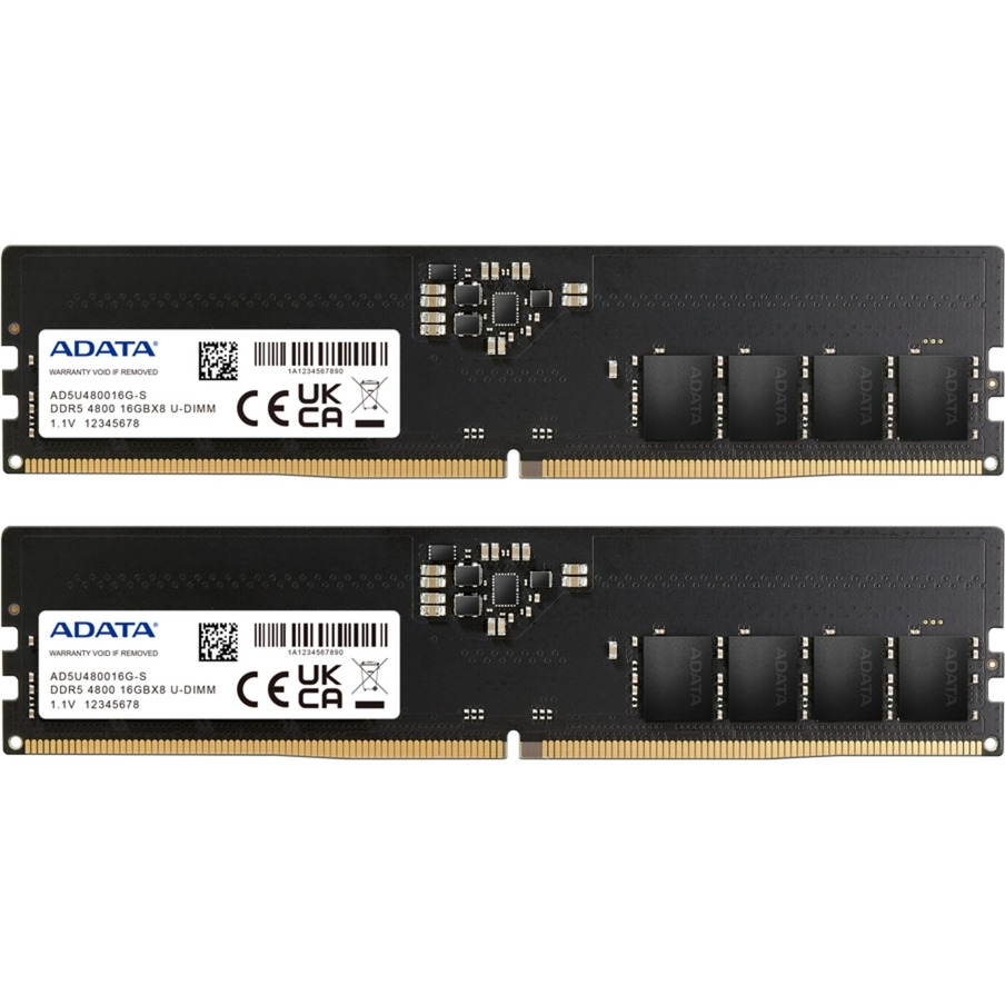 DIMM 32 GB DDR5-4800 (2x 16 GB) Dual-Kit, Arbeitsspeicher von ADATA
