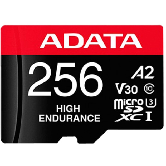 High Endurance 256 GB microSDXC, Speicherkarte von ADATA