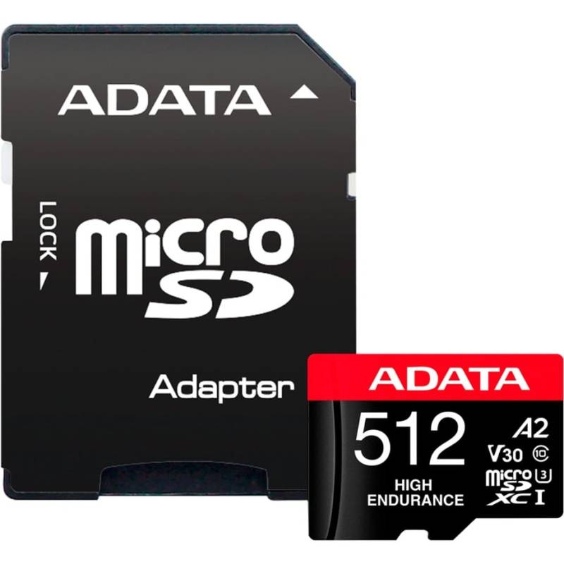 High Endurance 512 GB microSDXC, Speicherkarte von ADATA