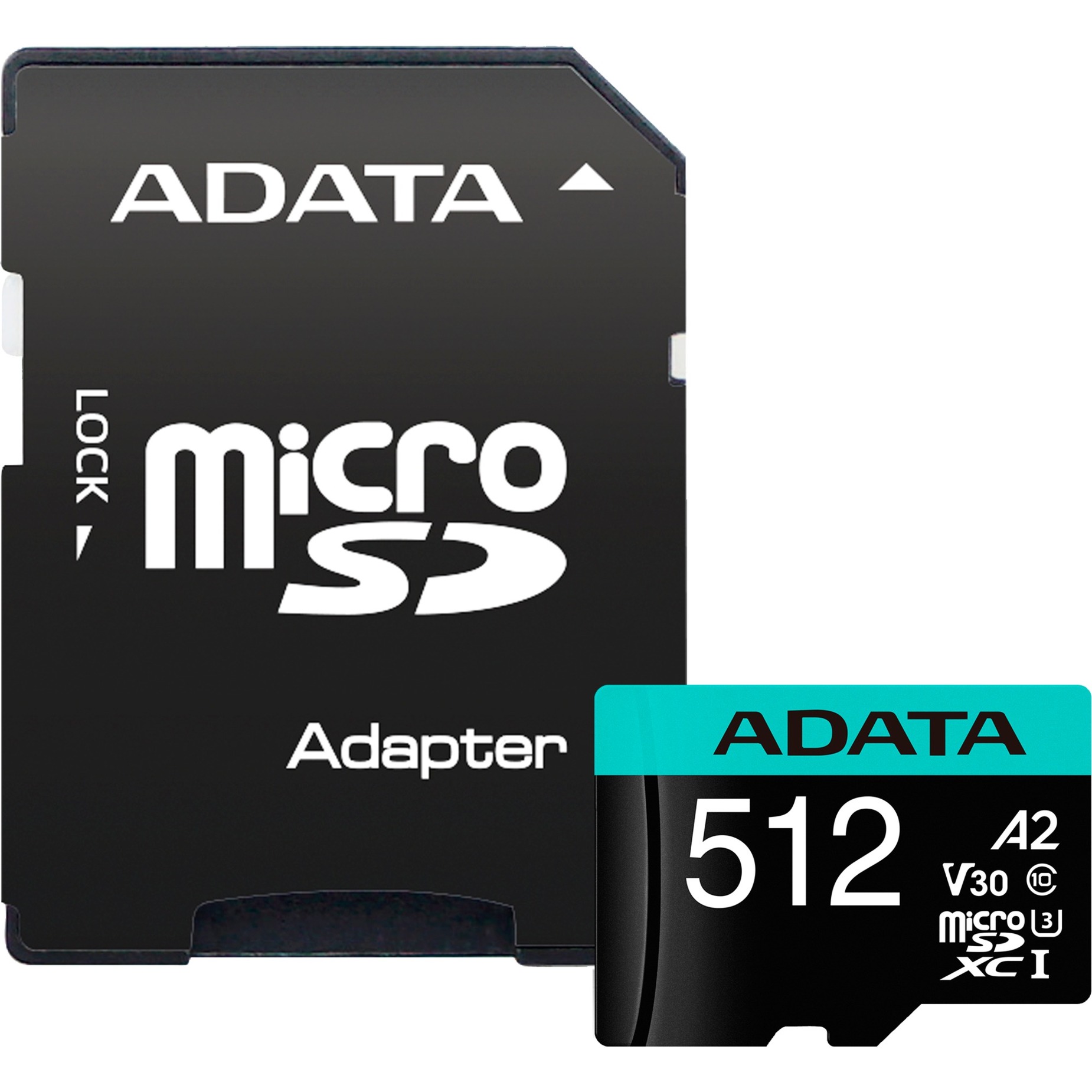 Premier Pro 512 GB microSDXC, Speicherkarte von ADATA
