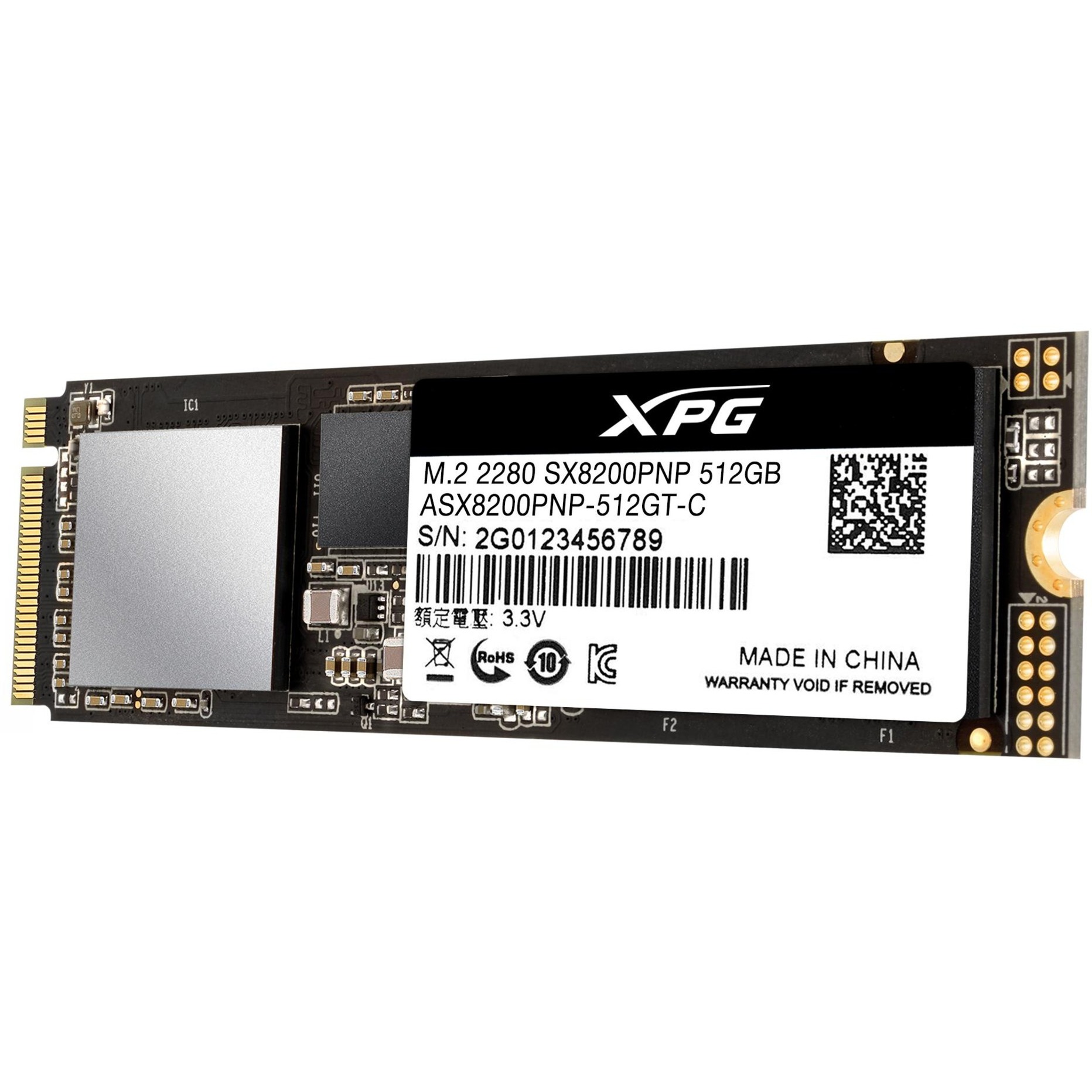 XPG SX8200 Pro 512 GB, SSD XPG SX8200 Pro 512 GB, SSD von ADATA