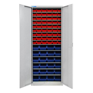 ADB Stahlschrank 40826 lichtgrau 71,0 x 30,0 x 195,0 cm, teilzerlegt von ADB