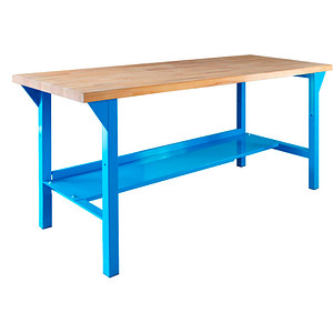 ADB Werkbank PROFI 2000 lichtblau 200,0 x 75,0 x 85,0 cm ADB Werkbank PROFI 2000 lichtblau 200,0 x 75,0 x 85,0 cm von ADB