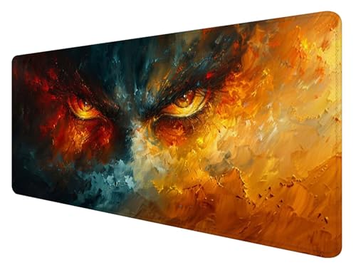 Gaming Mauspad XXL 800 x 300 mm, Cool Mauspad Groß mit Vernähten Kanten, Gaming Mousepad Abstrakt mit Verbessert Präzision und Geschwindigkeit, Mousepad XXL Wasserdicht für Gaming, Büro, Zuhause L-3 Gaming Mauspad XXL 800 x 300 mm, Cool Mauspad Groß mit Vernähten Kanten, Gaming Mousepad Abstrakt mit Verbessert Präzision und Geschwindigkeit, Mousepad XXL Wasserdicht für Gaming, Büro, Zuhause L-3 von ADCCAT