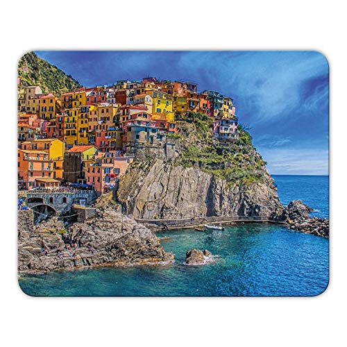 Addies Mousepad „ITALIEN“ schönes Mauspad in feiner Cellophan Geschenk-Verpackung mit Kautschuk Untermaterial, 24x19cm - Motiv06 Addies Mousepad „ITALIEN“ schönes Mauspad in feiner Cellophan Geschenk-Verpackung mit Kautschuk Untermaterial, 24x19cm - Motiv06 von ADDIES