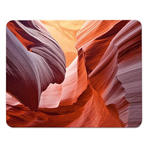 Addies Mousepad ANTELOPE CANYON Nationalpark-04, schönes Mauspad Motiv in feiner Cellophan Geschenk-Verpackung mit Kautschuk Untermaterial, 240x190mm Addies Mousepad ANTELOPE CANYON Nationalpark-04, schönes Mauspad Motiv in feiner Cellophan Geschenk-Verpackung mit Kautschuk Untermaterial, 240x190mm von ADDIES