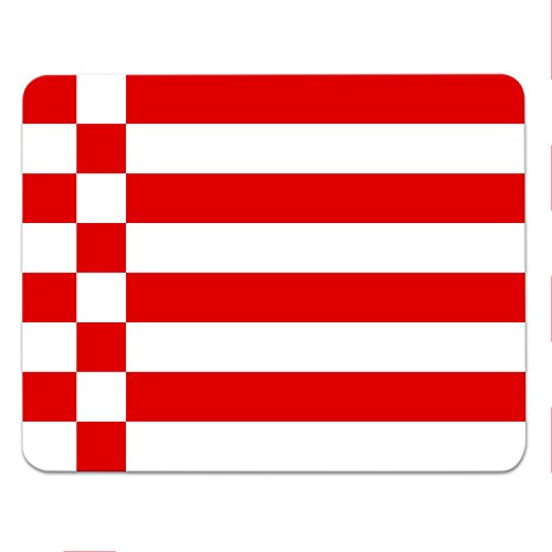 Addies Mousepad BREMEN - schönes Mauspad Motiv in edler Geschenk-Verpackung mit Kautschuk Untermaterial, 240x190mm - Bundesländer Addies Mousepad BREMEN - schönes Mauspad Motiv in edler Geschenk-Verpackung mit Kautschuk Untermaterial, 240x190mm - Bundesländer von ADDIES