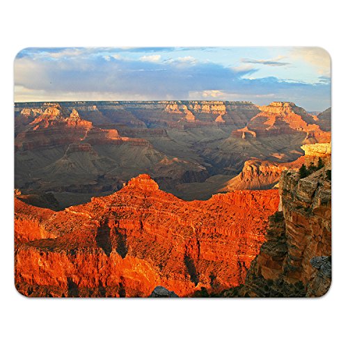 Addies Mousepad GRAND CANYON-04, schönes Mauspad Motiv in feiner Cellophan Geschenk-Verpackung mit Kautschuk Untermaterial, 240x190mm Addies Mousepad GRAND CANYON-04, schönes Mauspad Motiv in feiner Cellophan Geschenk-Verpackung mit Kautschuk Untermaterial, 240x190mm von ADDIES