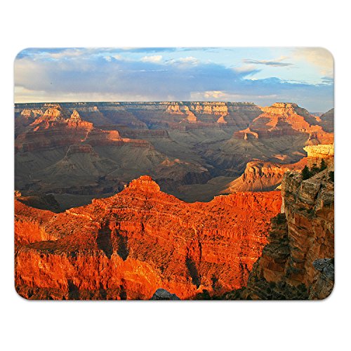 Addies Mousepad GRAND CANYON-04, schönes Mauspad Motiv in feiner Cellophan Geschenk-Verpackung mit Kautschuk Untermaterial, 240x190mm von ADDIES