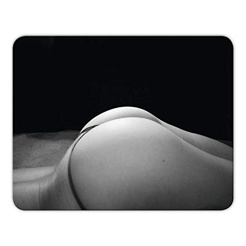 Addies Mousepad - HOT GIRL - schönes Mauspad in feiner Cellophan Geschenk-Verpackung mit Kautschuk Untermaterial, 24x19cm - MP02 von ADDIES