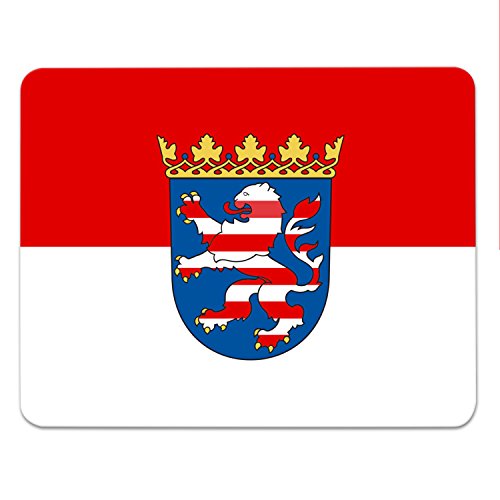 Addies Mousepad Hessen - schönes Mauspad Motiv in edler Geschenk-Verpackung mit Kautschuk Untermaterial, 240x190mm - Bundesländer Addies Mousepad Hessen - schönes Mauspad Motiv in edler Geschenk-Verpackung mit Kautschuk Untermaterial, 240x190mm - Bundesländer von ADDIES