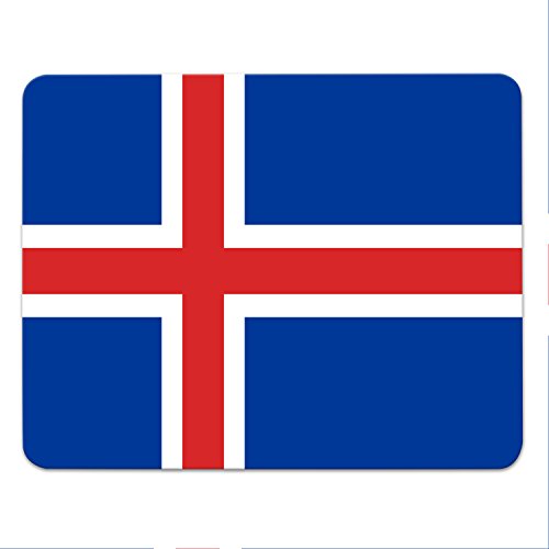 Addies Mousepad Island Landesflagge - Fahne - Iceland von ADDIES