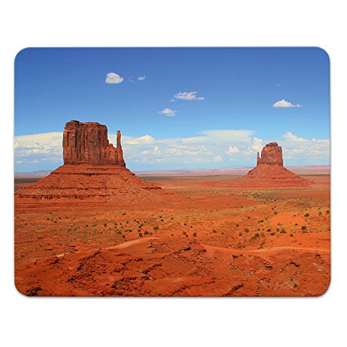 Addies Mousepad MONUMENT VALLEY, Utah, USA schönes Mauspad Motiv in feiner Cellophan Geschenk-Verpackung mit Kautschuk Untermaterial, 240x190mm Addies Mousepad MONUMENT VALLEY, Utah, USA schönes Mauspad Motiv in feiner Cellophan Geschenk-Verpackung mit Kautschuk Untermaterial, 240x190mm von ADDIES