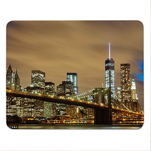 Addies Mousepad NEW YORK, schönes Mauspad Motiv in feiner Cellophan Geschenk-Verpackung mit Kautschuk Untermaterial, 240x190mm - Motiv-03 Addies Mousepad NEW YORK, schönes Mauspad Motiv in feiner Cellophan Geschenk-Verpackung mit Kautschuk Untermaterial, 240x190mm - Motiv-03 von ADDIES