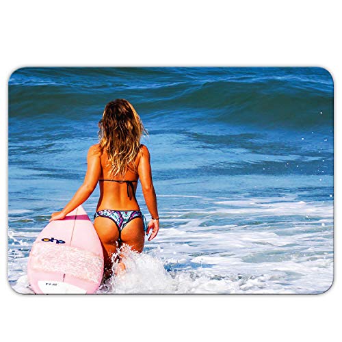 Addies XXL Gamer Mousepad - HOT GIRL - 40x28cm - Gaming Mauspad mit Kautschuk Untermaterial - MP18 von ADDIES