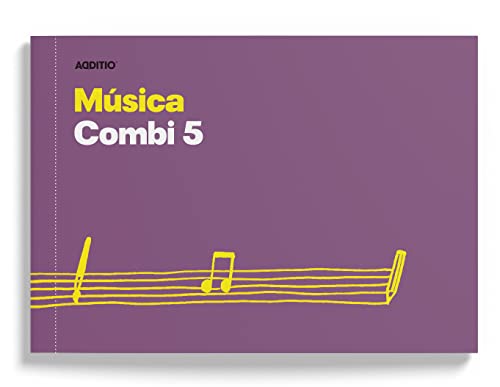 ADDITIO Kombi-Musikbuch 5 Pentagramme 16 mm + Anmerkungen - Lila von ADDITIO