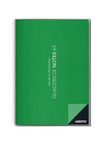 ADDITIO P101 Notizbuch A5 grün (Katalanisch) von ADDITIO